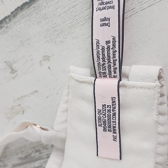 Victoria's Secret cream lace Dream Angels lined perfect coverage bra Size 38G - Picture 9 of 13